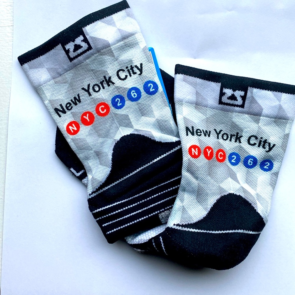 Zensah Limited Edition NYC Marathon Socks